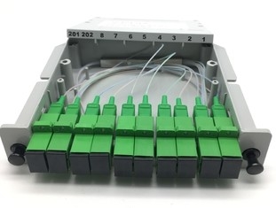 Besteigbare Kassettenart Teiler 2x8 des Gestells mit Verbindungsstück Sc APC