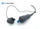 Duplex-Lichtwellenleiter-Verbindungsstücke LC Fullaxs Ruggedised Abdichtungssystem für 4.8mm Kabel