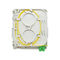 1 2 4 Kern-Faser-Optikbeendigungs-Kasten-Wand-Berg ABS Material für FTTH-Schreibtisch