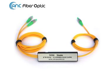 Hoher Abteilungs-Mehrfachkoppler FWDM 1310 1490 der Isolierungs-CATV EPON 1550 Filter-Wellenlänge