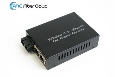 Schnelles faser 1x des Faser-Ethernet-Medien-Konverter-10 100M Doppelsc-St. FC Por zu RJ45
