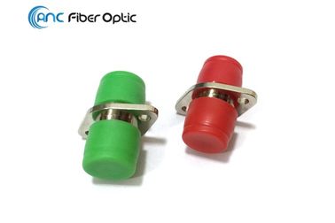 Optik-FC FC/APC Oval der Metallgehäuse-Adapter-Faser-mit unterschiedlicher Farbstaubkappe