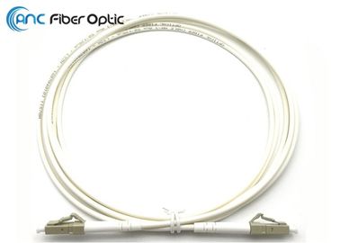 LSZH PVC-Jacken-Faser-Optikverbindungskabel Simplex-St.-Verbindungsstück-langlebiges Gut Millimeter-LC Sc-FC