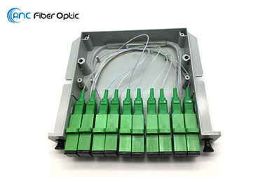 Kassetten-Art Teiler Iber optisches Gestell PLC 2x8 besteigbar mit SC-/APCverbindungsstück