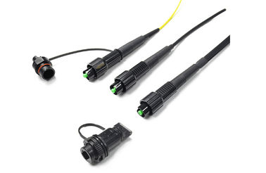 Wasserdichtes Sc-Faser-Optikverbindungskabel im Freien Huawei kompatible 10m 20m 50m IP67