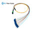 2 Meter Faser-Optik-Ethernet-Kabel-, lockern heraus Mann der LWL - Kabel-Versammlungs-MPO bis 12 X LC auf